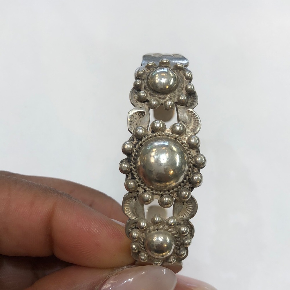 Silver Cuff Bangle - image 3